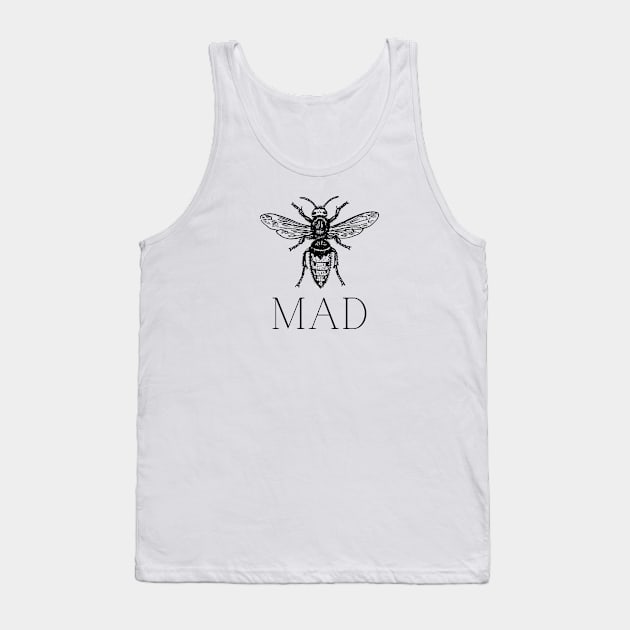 Bee Mad Hornet Tank Top by TrapperWeasel